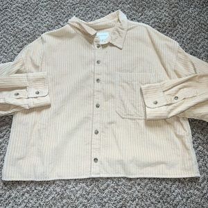 AE Cropped Corduroy Jacket